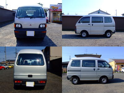 中古車　ミニキャブバン　外装