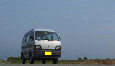 中古車　ミニキャブバン　試乗