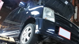 中古車　ワゴンＲ　車体下