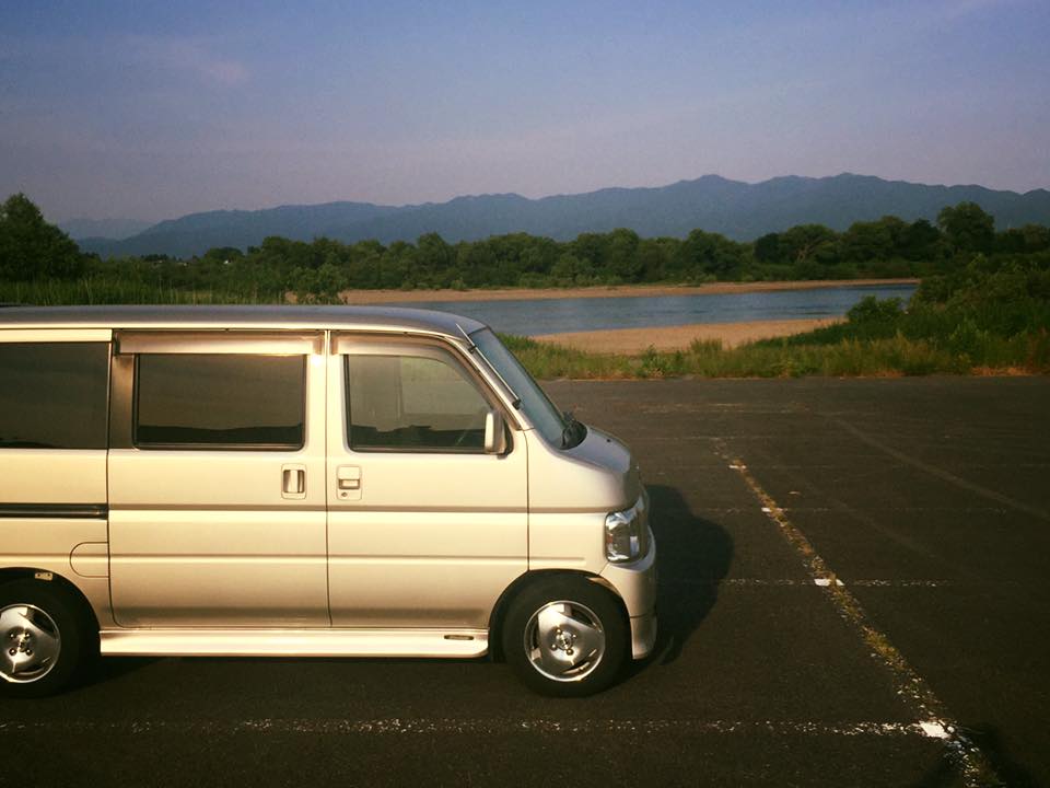 軽中古車　ホンダ　バモス　試乗