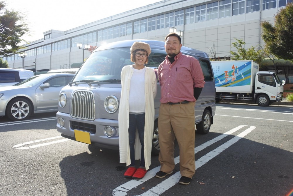 中古車　サンバークラシック　ご購入　記念写真